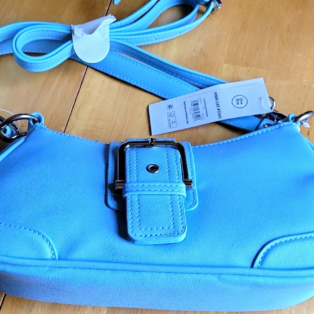 Blue Purse Shoulder Bag